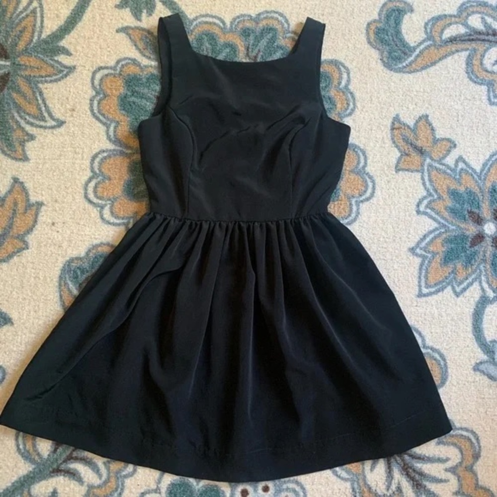 American Apparel Button Back Swing dress
